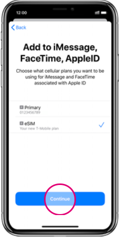 how to activate new t mobile phone esim