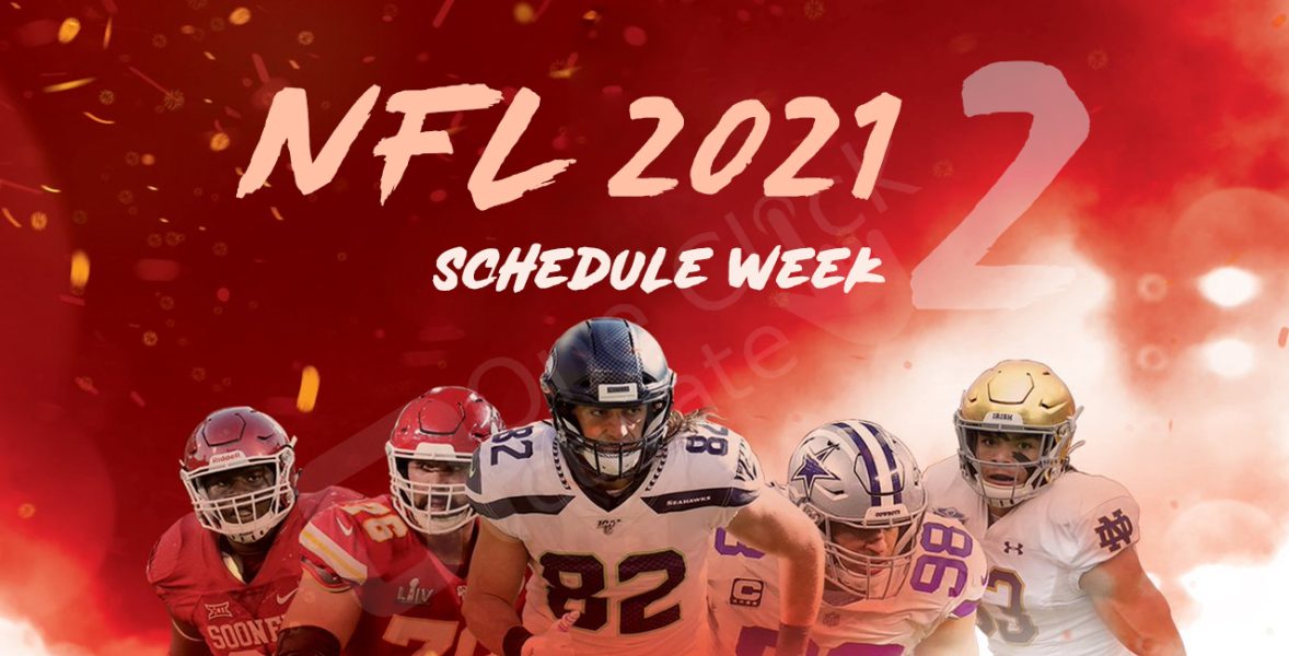 NFL 2021 Week 2 Schedule