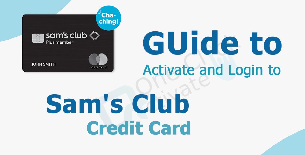 Activate Sam's Club Credit Card