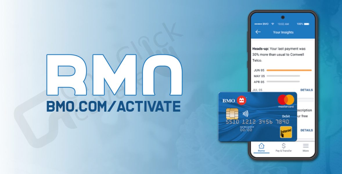 Activate BMO Credit Card
