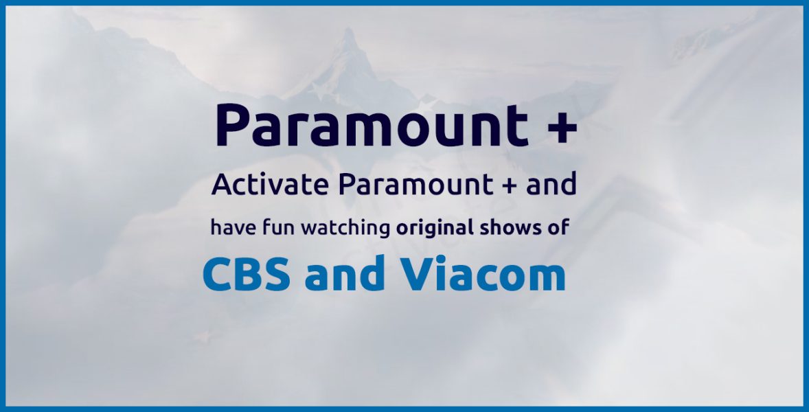 Activate Paramount Plus
