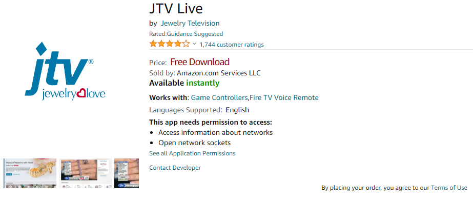 Watch JTV on Amazon Fire TV