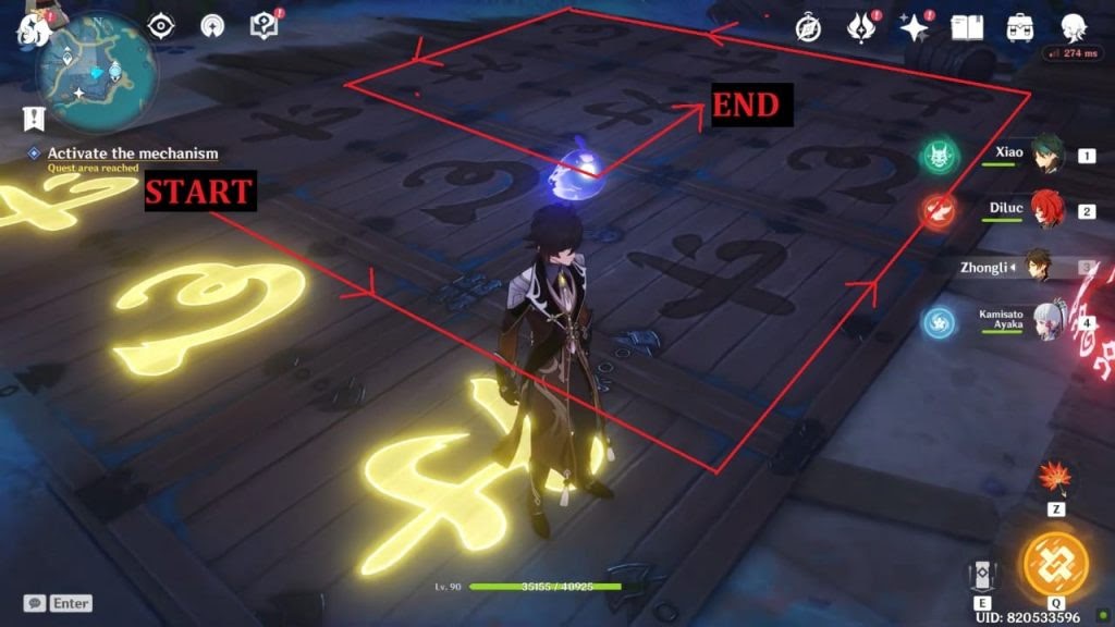 Genshin Impact 1st Puzzle - Basement