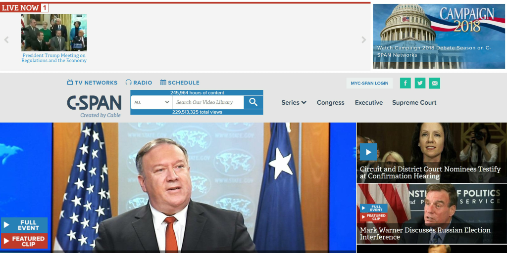 C-span on Roku
