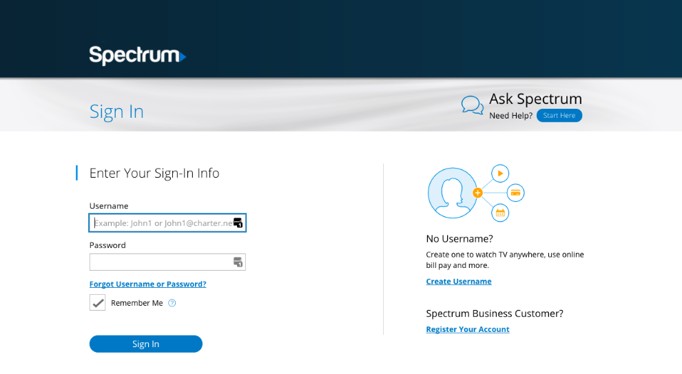 Charter (Spectrum) Email Login