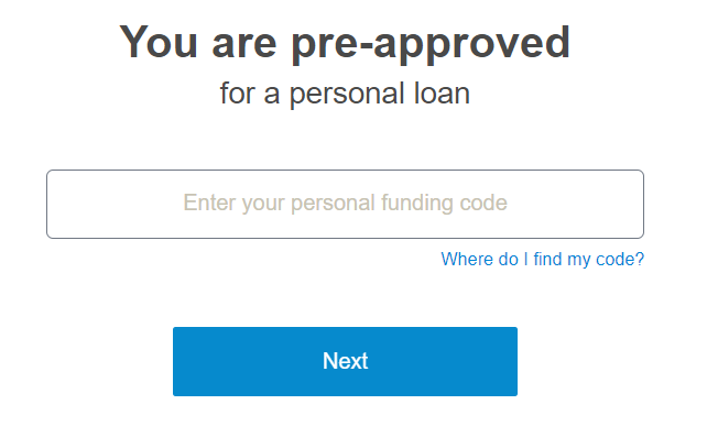 Apply For MyInstantOffer Pre-Approved Loans