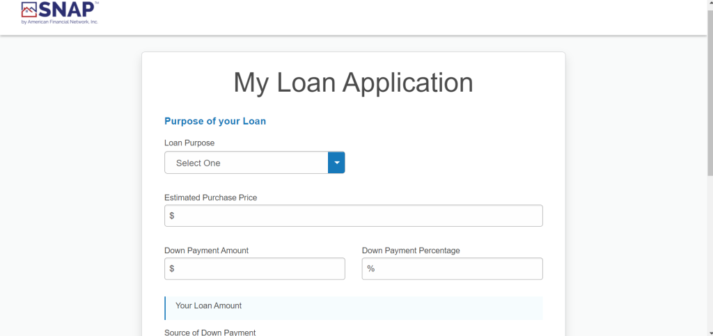 Apply for American Financial Network