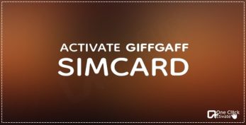GiffGaff Activation | How to Activate GiffGaff sim card? Complete steps