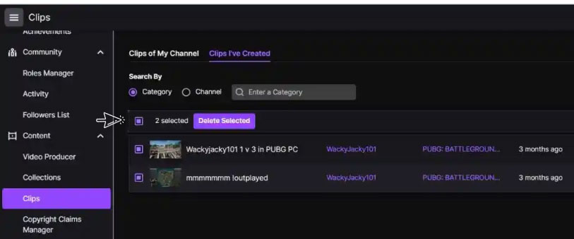 Twitch website