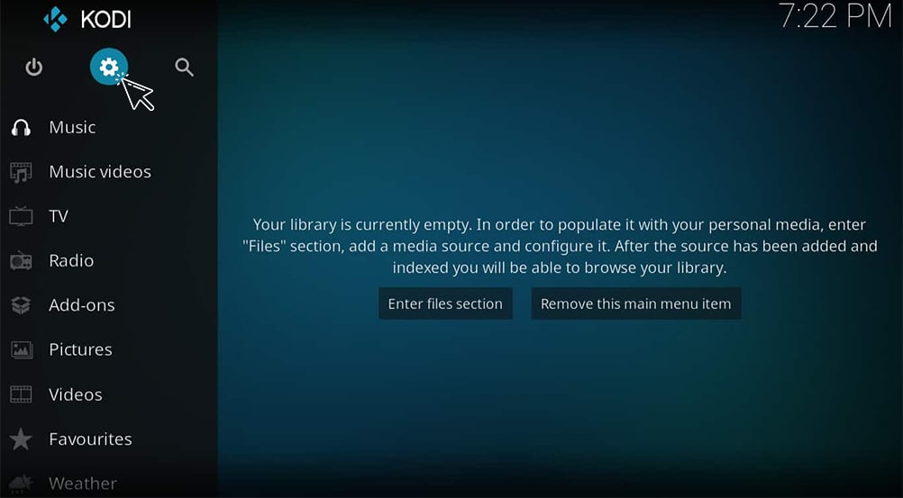 Kodi application