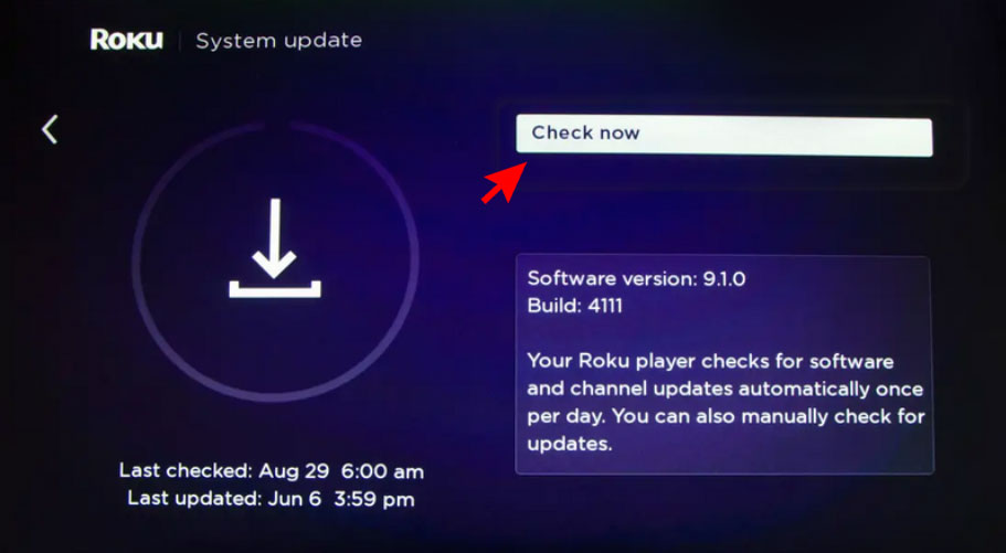 Roku's Settings