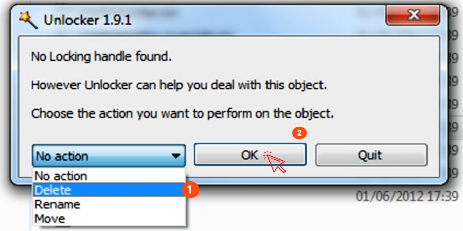 Unlocker window