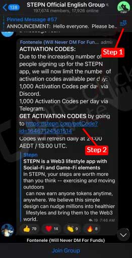  STEPN Activation Code