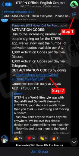  STEPN Activation Code