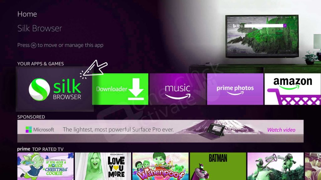 Stream the channel of your choice
