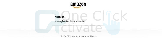 success notification