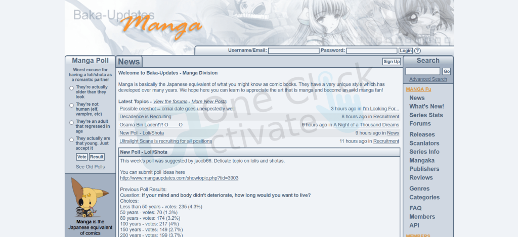 Mangaupdates