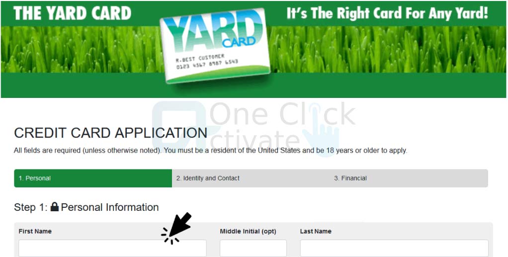 Yard Card