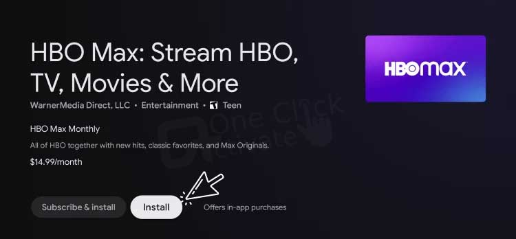 HBO Max on Sharp  