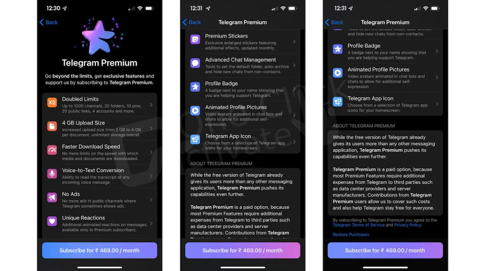 Telegram Premium