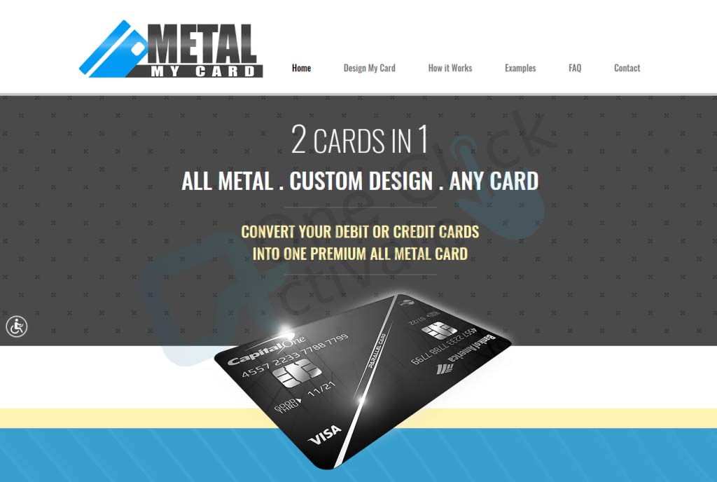 customized metal credit card