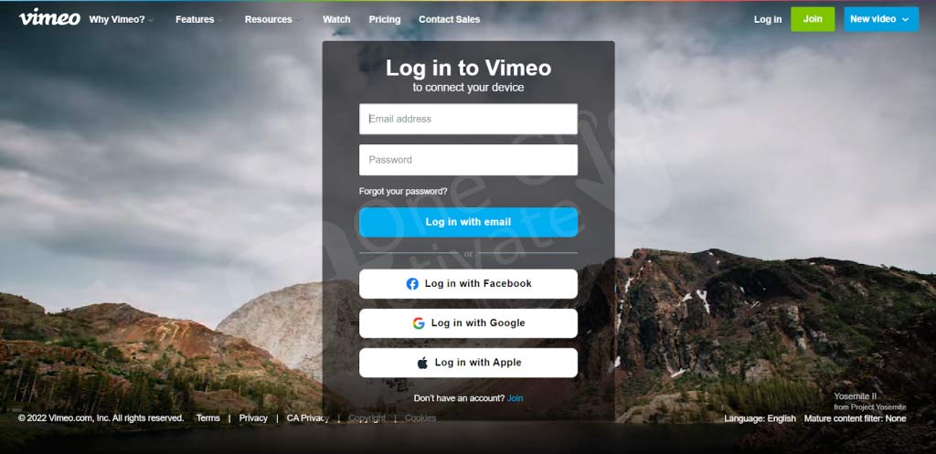 Vimeo on Roku