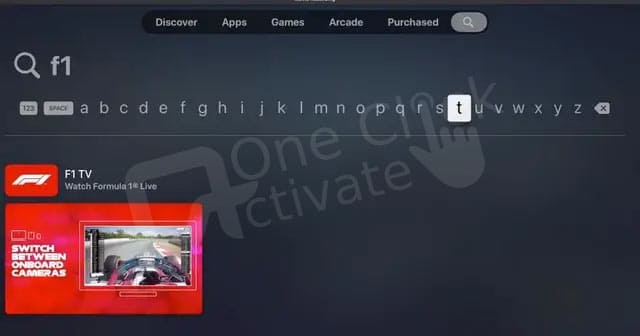 F1 TV on Apple TV