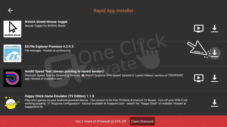 Install ES File Explorer