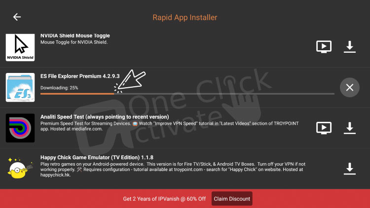 Install ES File Explorer