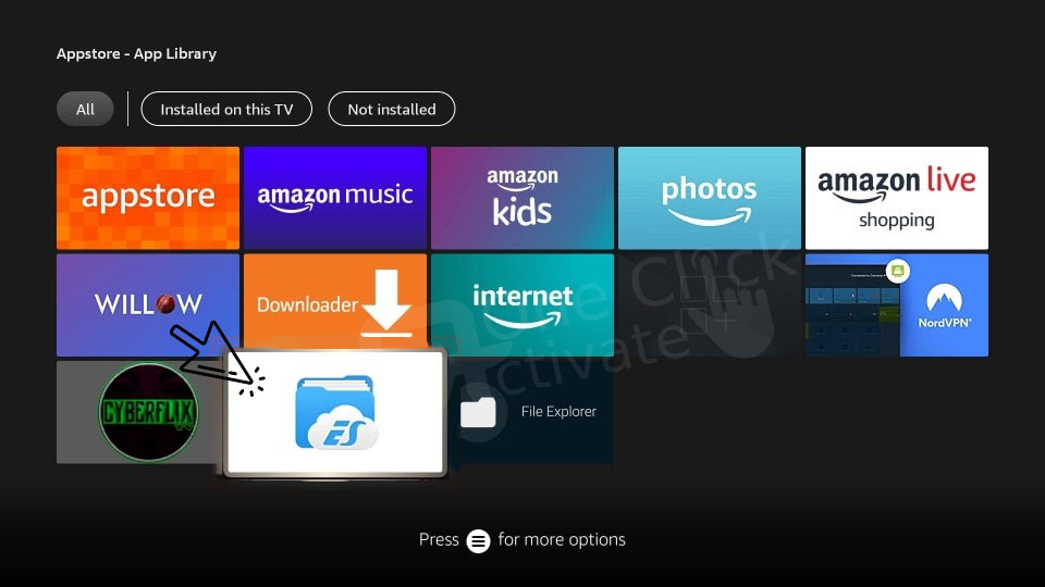 Install ES File Explorer