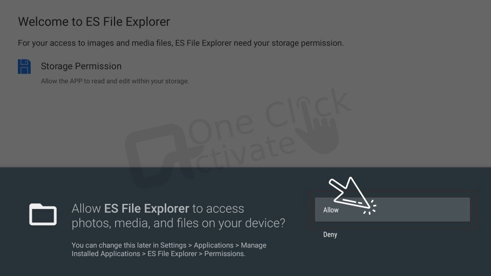 Install ES File Explorer