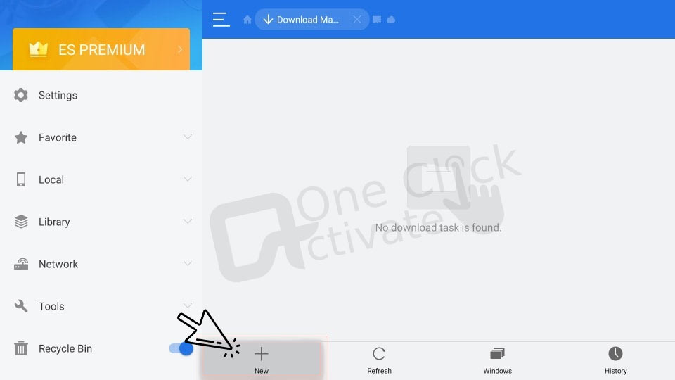 Install ES File Explorer