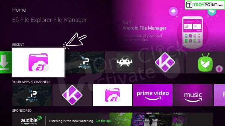 Install ES File Explorer