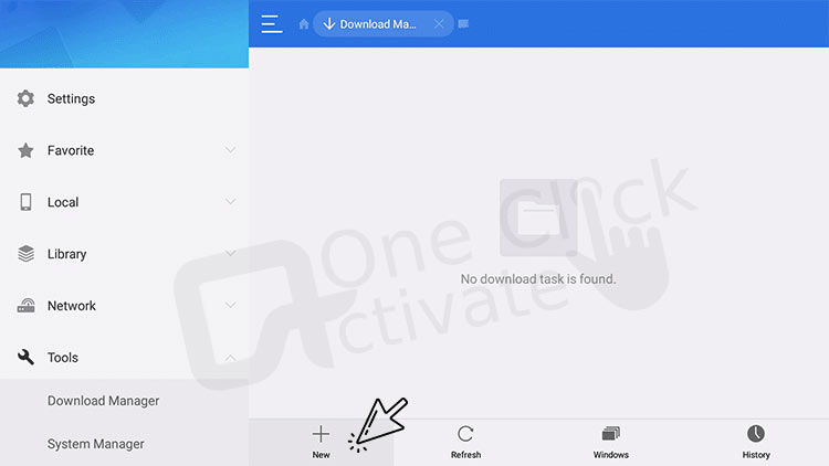 Install ES File Explorer