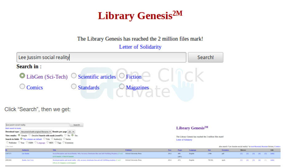Library Genesis proxy