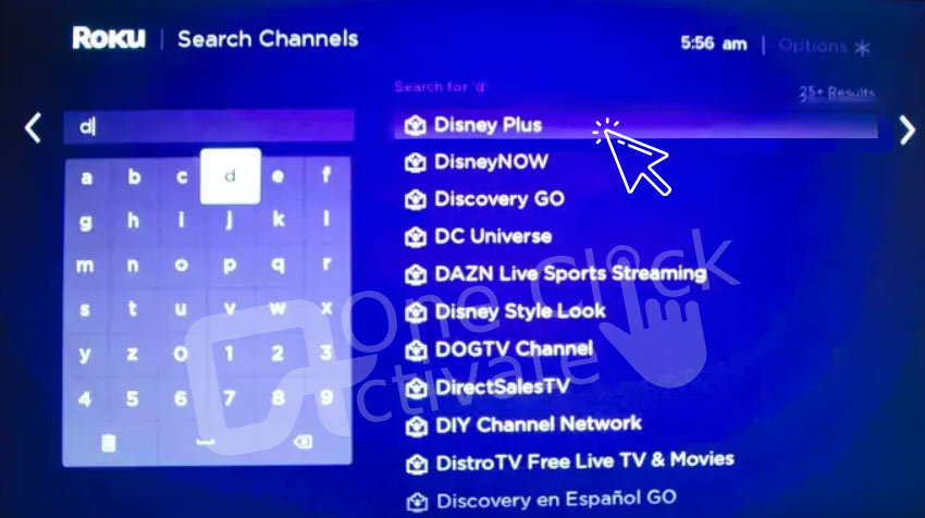 Disney Plus on JVC