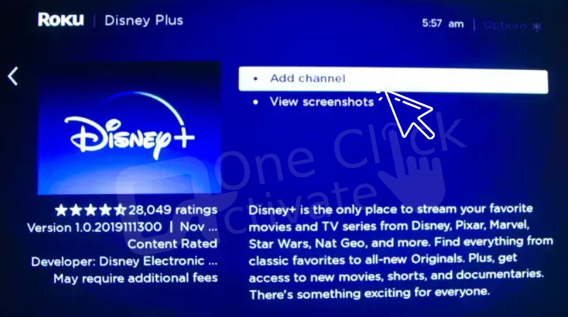 Disney Plus on JVC