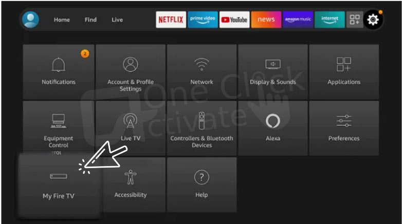 MeTV on Firestick