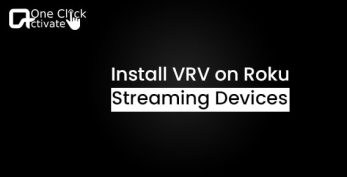 Install VRV on Roku Streaming Devices