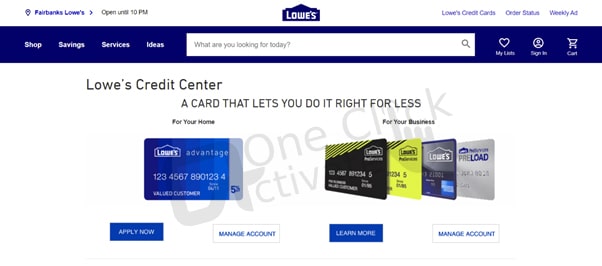 lowes com activate
