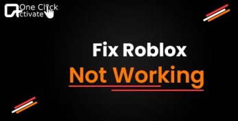 fix Roblox Not Working