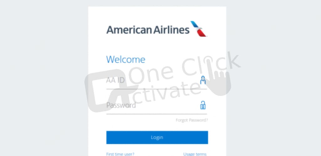 American Airlines Flight Login