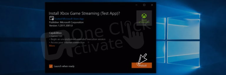 stream xbox Series X or S games