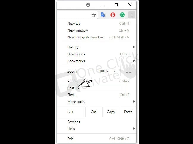 Cast Distro TV to Chromecast