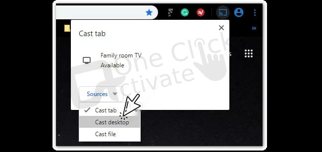Cast Distro TV to Chromecast
