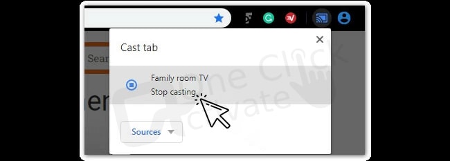 Cast Distro TV to Chromecast