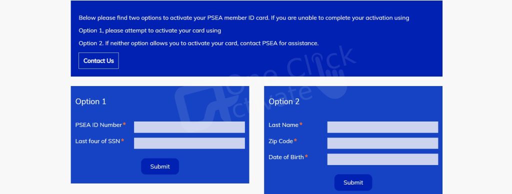 psea.org activate
