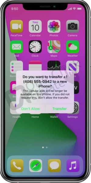 transfer physical sim to eSIM