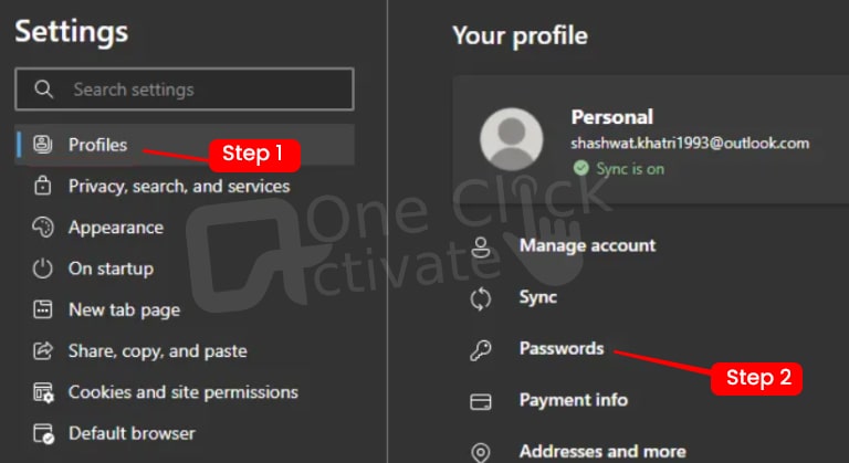 set up Microsoft Autofill