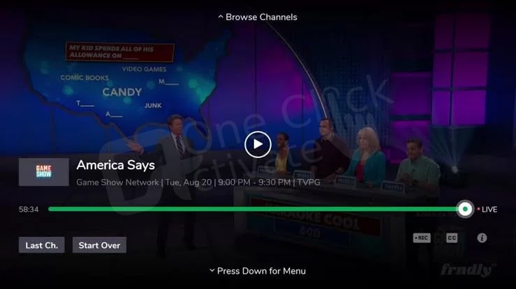 Activate Frndly TV